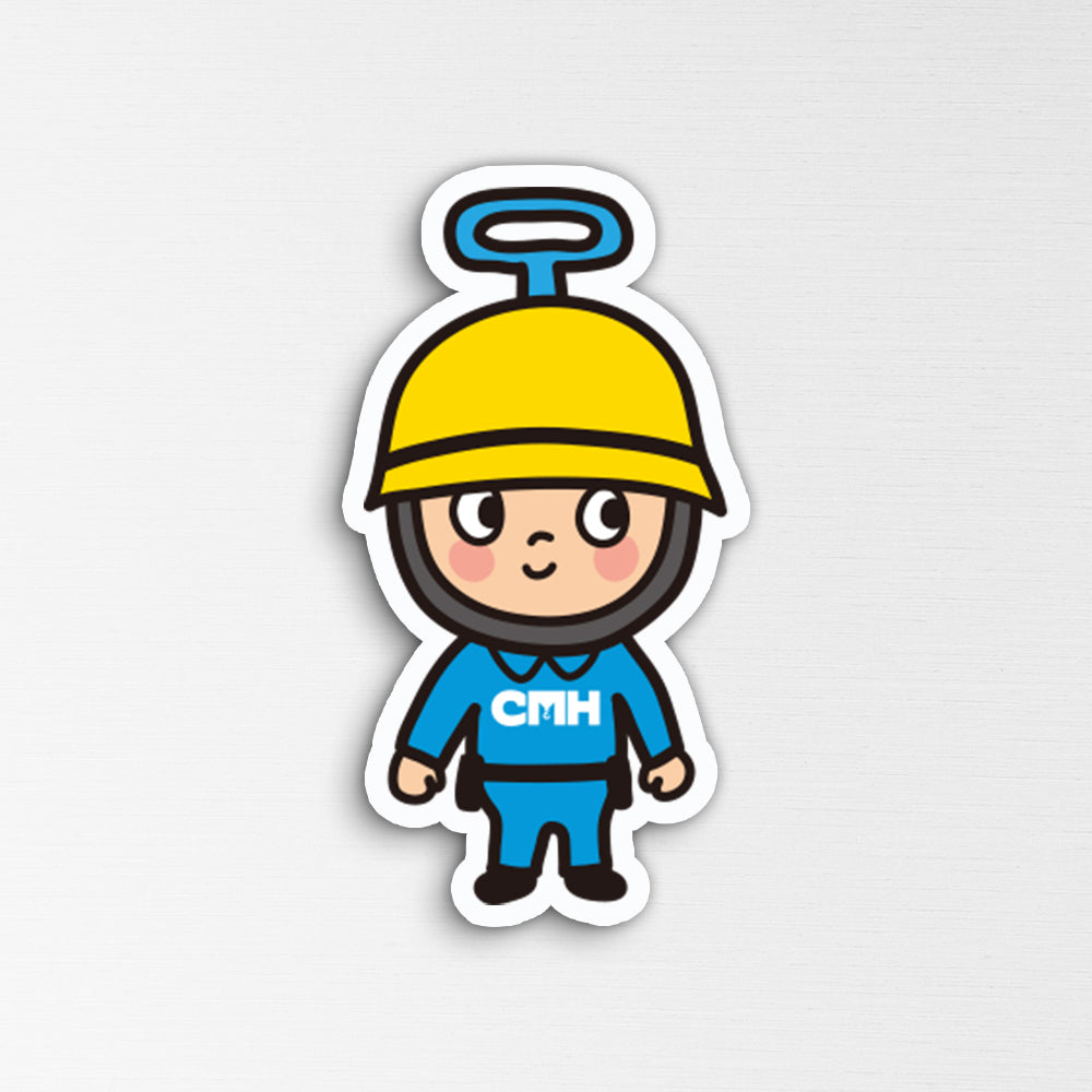 買って応援！働くアナタの相棒！「メンテナくんシール」 – メンテナ